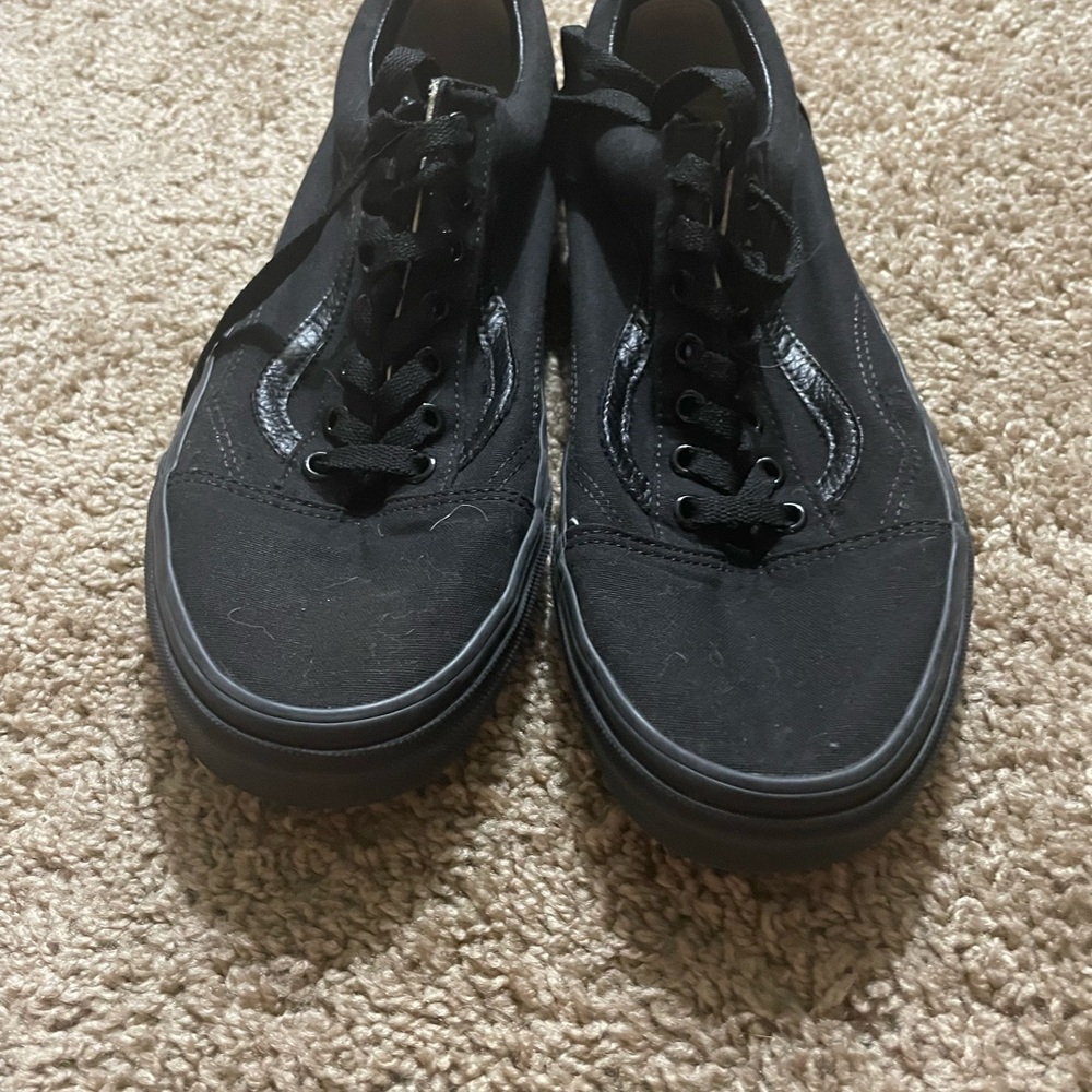 Black Canvas Sneakers